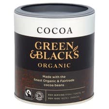 Image of Green & Blacks Organic Cocoa Fair Trade 125G