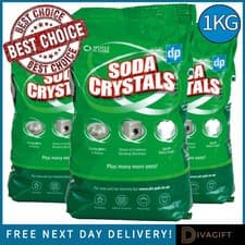 Image of DRI PAK SODA CRYSTALS 1KG BAG FOR HOUSEHOLD CLEANING UNBLOCK DRAINS & SINKS NEW