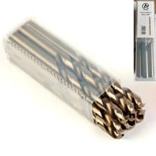 Image of HSS Gold Cobalt Jobber Drill Bit For Stainless & Hard Steel Drills