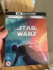 Image of Star Wars The Rise Of Skywalker Zavvi 4K Ultra HD Steelbook New & Sealed