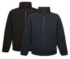 Image of Regatta Sigma BLACK or BLUE Heavyweight Fleece Full Zip Jacket