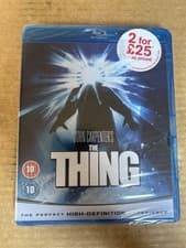 Image of John Carpenter’s The Thing (1982) Rare UK Blu Ray NEW & SEALED Kurt Russell