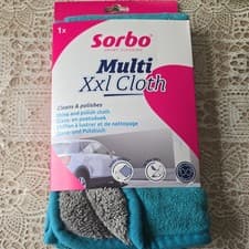 Image of Sorbo Extra Large Microfibre Cleaning Cloth, Ultra Soft, Shiny and Streakless R