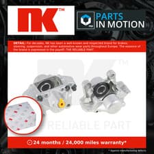 Image of Brake Caliper fits MERCEDES 300 3.0 Rear Left 85 to 93 NK 0014234698 1244200283