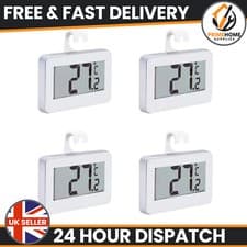 Image of Waterproof Digital LCD Fridge Thermometer Digital Refrigerator Thermometer