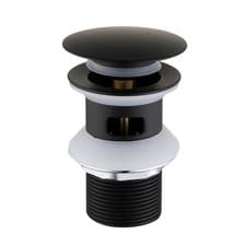 Image of Black Click Clack Slotted Basin Waste - Arissa ARIMB018