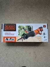 Image of Black + Decker Reciprocating Saw Corded 750w (+4 new metal blades)
