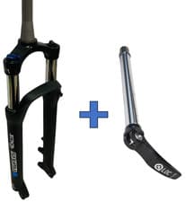 Image of SR Suntour XCM34 Boost 27.5" Suspension Forks 1 1/8" - 1 1/2" Tapered inc Q-Loc