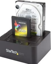 Image of USB 3.0 / eSATA Dual Hard Drive Docking Station with UASP for 2.5 3 new