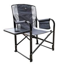 Image of OLPRO Directors Camping Chair Grey & Charcoal