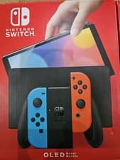Image of Nintendo Switch OLED 64GB Neon Blue/Red Console