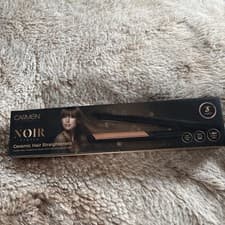 Image of Carmen Noir Ceramic Hair Straightener Brand New Boxed Never Used