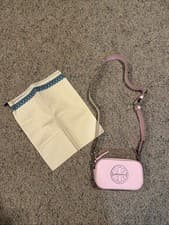 Image of Tory Burch Miller Mini Crossbody Bag - Pink