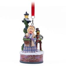 Image of Disney The Muppets Christmas Carol Kermit & Miss Piggy Light-Up Decoration New