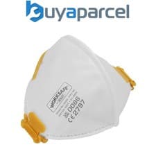 Image of Sealey 9329/10 Worksafe® Fold Flat Mask FFP1 - Pack of 10