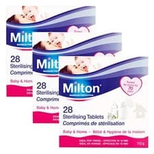 Image of Milton Sterilising Tablets 28 Pack X 3