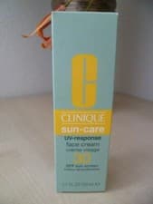 Image of BNIB CLINIQUE SUN CARE SCREEN SPF 30 FACE CREAM 50ML UV RESPONSE