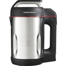 Image of Morphy Richards 501014 Sauté and Soup 1.6 Litres Soup Maker Stainless Steel New