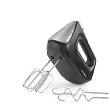 Image of Salter Hand Mixer – 5 Speeds & Turbo, Eject to Change Attachments, Matte Black