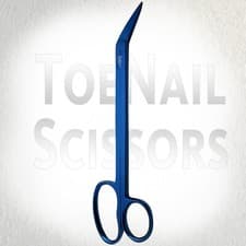 Image of Long Handle Toenail Scissors for Thick and Stubborn Toenail for Elderly Backpain