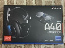 Image of ASTRO Gaming A40 Headset + MixAmp Pro TR A40TR-MAP-002r PS4 PC 3.5mm USB Mic NEW