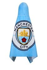 Image of Manchester City FC Boys Hooded Towel – Poncho Man City 100% Cotton Towel -