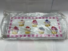 Image of Cake print tea coffee serving tray - ideal for afternoon tea