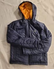 Image of Lacoste Kids Puffer Jacket Age 14 Navy Blue Excellent Condition