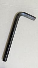 Image of HEX ALLEN KEY chrome vanadium 10mm 120MM LENGTH fully heat treated
