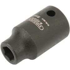 Image of Draper Expert 1/4" Drive Hi Torq Hexagon Impact Socket Metric 5mm