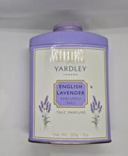 Image of YARDLEY ENGLISH LAVENDER PERFUMED TALC 200G VINTAGE