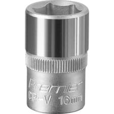 Image of Sealey 1/2" Drive Hexagon WallDrive Socket Metric 16mm