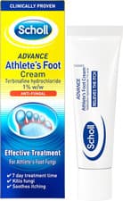 Image of Scholl Advance Athlete'S Foot Cream, 15G Antifungal Treatment Cream Kills Fungi