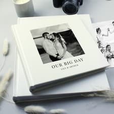 Image of Personalised Photo Upload Square Photo Album | Customizable Photo Book