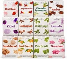 Image of Stamford Incense Cones 12 Pack Same Scent Choose Fragrance 180 Cones Set