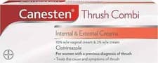 Image of Canesten Thrush Combi - Internal and External Vaginal Creams Pack of 1