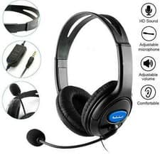 Image of GAMING HEADSET HEADPHONES 3.5MM WITH MIC MICROPHONE FOR PC PS4/ 5 XBOX ONE S