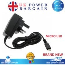 Image of New UK Mains Charger Adapter for Blackberry Torch 9800 9860 Z10 Q10 9320 9900 CE