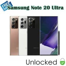 Image of New Samsung Galaxy Note 20 Ultra 5G SM-N986U 12+128GB Unlocked Smartphone 6.1"