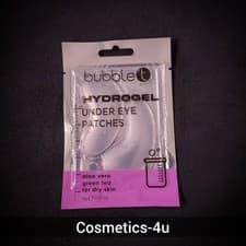 Image of Bubble T Bath And Body Hydrogel Under Eye Patches/Face Mask/Hydrating/Aloe Vera.
