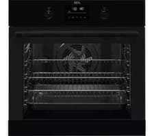 Image of AEG 6000 Series SurroundCook Electric Single Oven - Black Glass BEB335061B