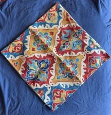 Image of Set of 4 Brand New Cushion Covers Multicoloured Vibrant Colours