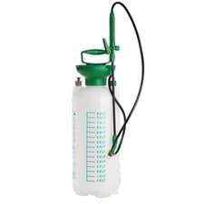 Image of 8 Litre Pump Action Garden Pressure Sprayer Wand Lance Spray Nozzle Carry Strap