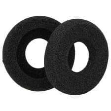 Image of 2 Ear Pads for Plantronics SupraPlus H261H H251 Headphones Black 5.8cm