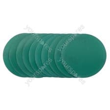 Image of Draper Wet and Dry Sanding Discs with Hook and Loop, 75mm, 400 Grit (Pack of 10)