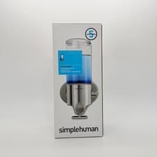 Image of simplehuman 15 fl oz Single Wall Mount Soap Pump Silver – New in Box