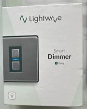 Image of Lightwave L21MK2 Smart Dimmer with Energy Monitoring, 1 Gang, Stainless Steel