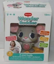 Image of Tiny Love toy figure, funny Wonder Buddy Coco mouse with 7 different game activities