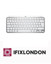 Image of Logitech MX Keys Mini for Mac Wireless Keyboard - Pale Grey