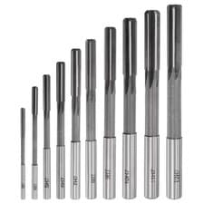 Image of 10pcs 3mm-12mm Chucking Reamer Set H7 Lathe Machine Reamer Straight Flute